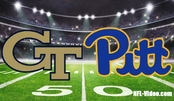Georgia Tech vs Pittsburgh Football Week 5 2022 Full Game Replay NCAA College Football
