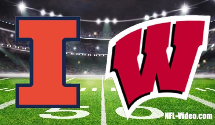 Illinois vs Wisconsin Football Week 5 2022 Full Game Replay NCAA College Football