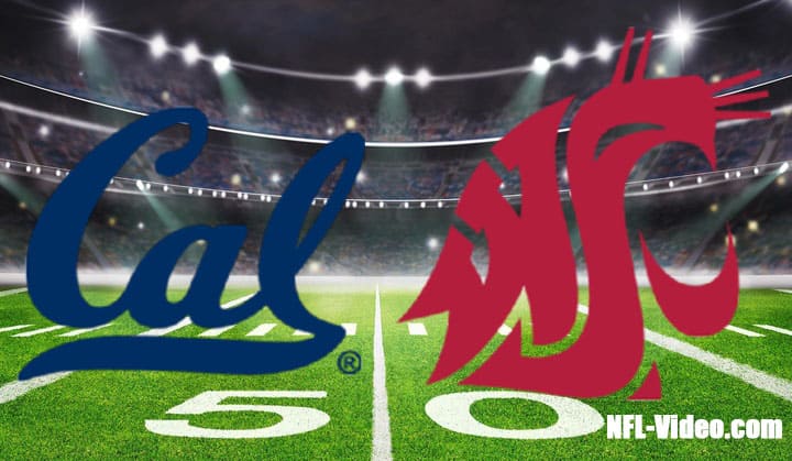 California vs Washington State Football Week 5 2022 Full Game Replay NCAA College Football