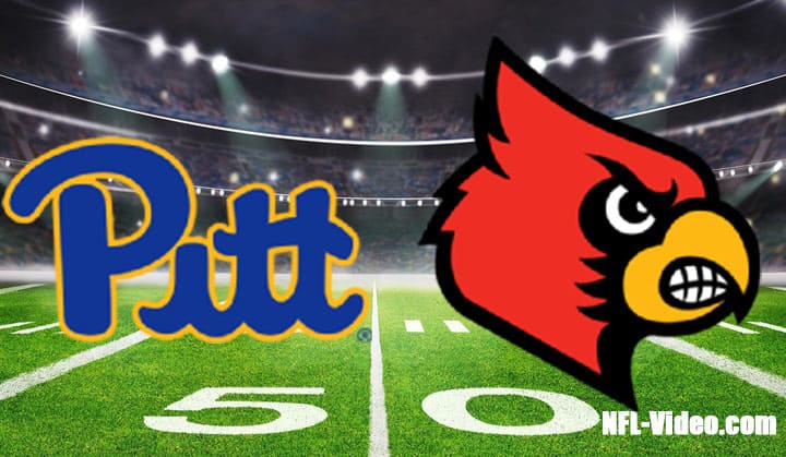 Pittsburgh vs Louisville Football Week 8 2022 Full Game Replay NCAA College Football