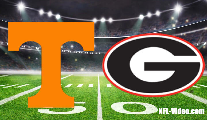 Tennessee vs Georgia Football Week 10 2022 Full Game Replay NCAA College Football