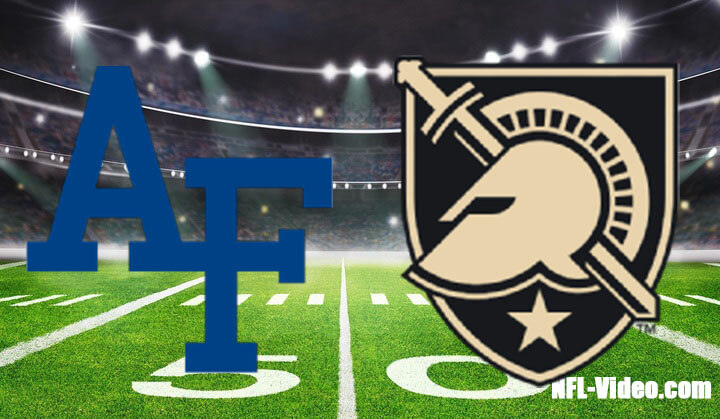 Air Force vs Army Football Week 10 2022 Full Game Replay NCAA College Football