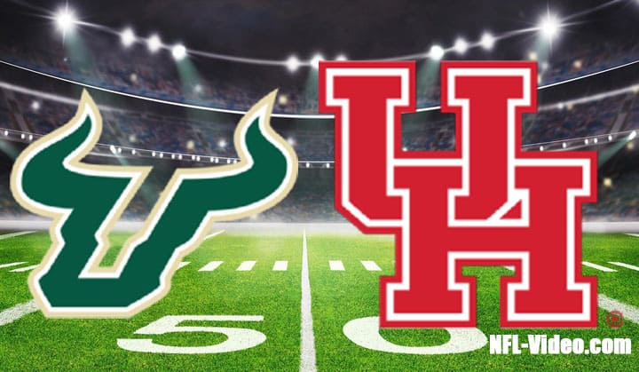 South Florida vs Houston Football Week 9 2022 Full Game Replay NCAA College Football