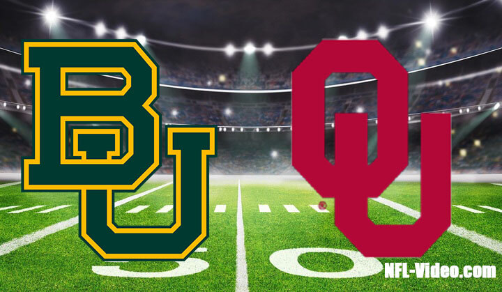 Baylor vs Oklahoma Football Week 10 2022 Full Game Replay NCAA College Football
