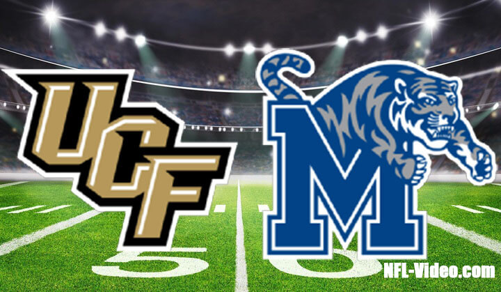 UCF vs Memphis Football Week 10 2022 Full Game Replay NCAA College Football