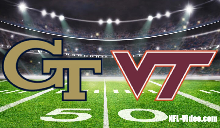 Georgia Tech vs Virginia Tech Football Week 10 2022 Full Game Replay NCAA College Football