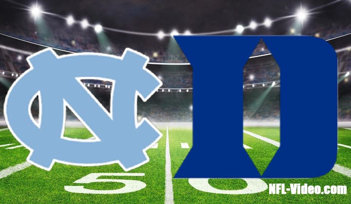 North Carolina vs Duke Football Week 7 2022 Full Game Replay NCAA College Football