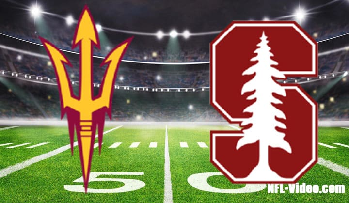 Arizona State vs Stanford Football Week 8 2022 Full Game Replay NCAA College Football