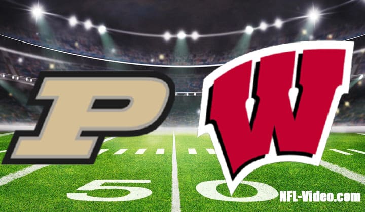 Purdue vs Wisconsin Football Week 8 2022 Full Game Replay NCAA College Football