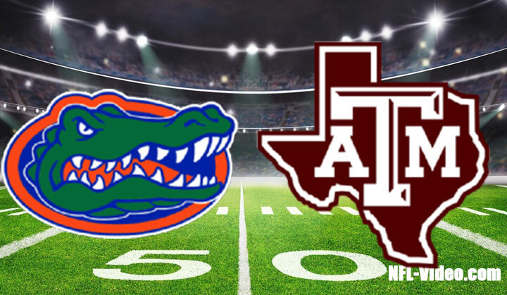 Florida vs Texas A&M Football Week 10 2022 Full Game Replay NCAA College Football