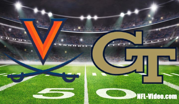 Virginia vs Georgia Tech Football Week 8 2022 Full Game Replay NCAA College Football
