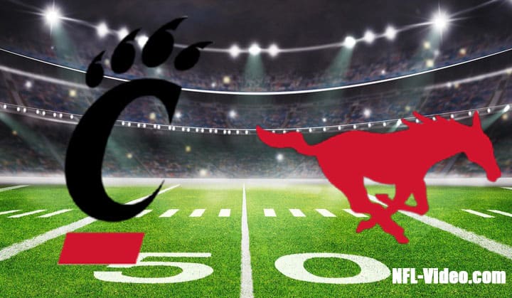Cincinnati vs SMU Football Week 8 2022 Full Game Replay NCAA College Football