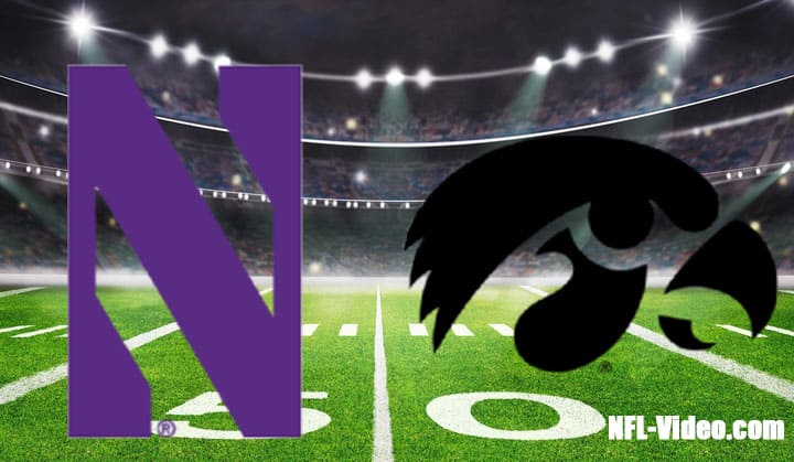 Northwestern vs Iowa Football Week 9 2022 Full Game Replay NCAA College Football