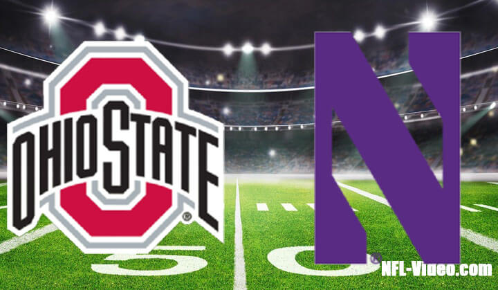 Ohio State vs Northwestern Football Week 10 2022 Full Game Replay NCAA College Football