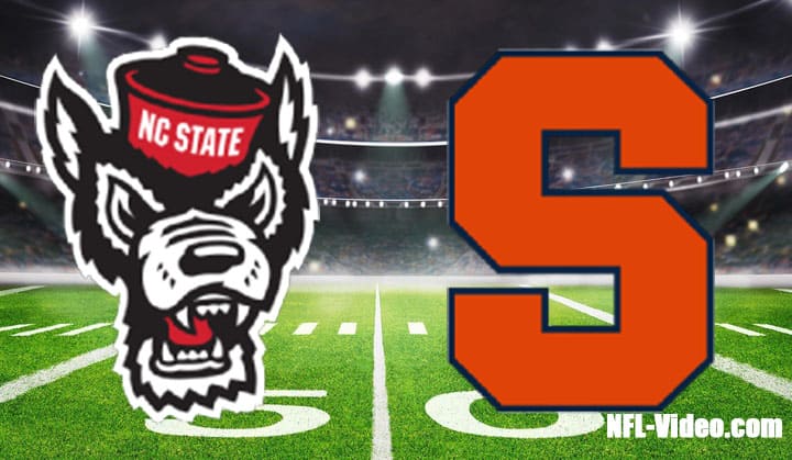 NC State vs Syracuse Football Week 7 2022 Full Game Replay NCAA College Football