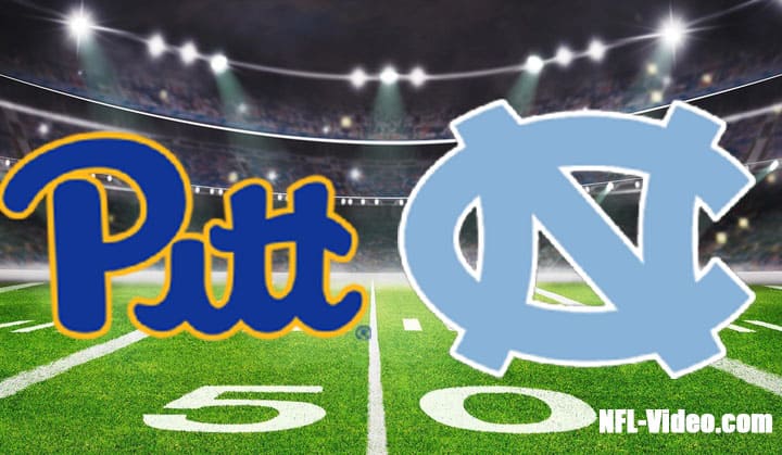 Pittsburgh vs North Carolina Football Week 9 2022 Full Game Replay NCAA College Football