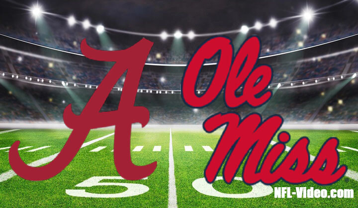 Alabama vs Ole Miss Football Week 11 2022 Full Game Replay NCAA College Football