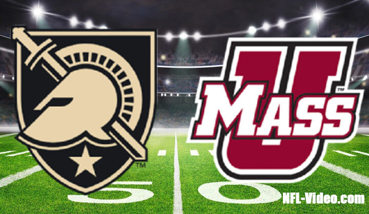 Army vs UMass Football Week 13 2022 Full Game Replay NCAA College Football