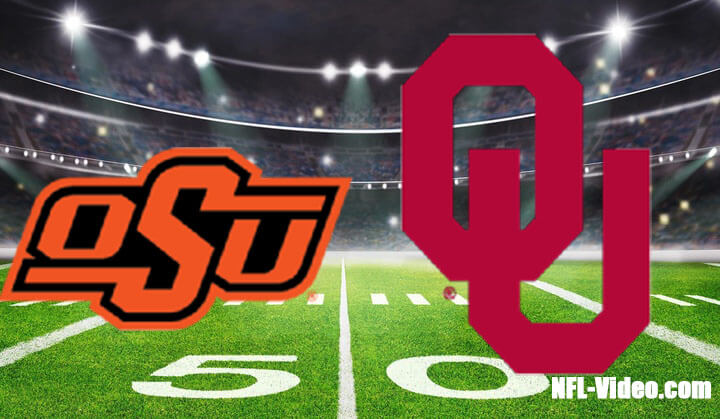 #22 Oklahoma State vas Oklahoma Football Week 12 2022 Full Game Replay NCAA College Football
