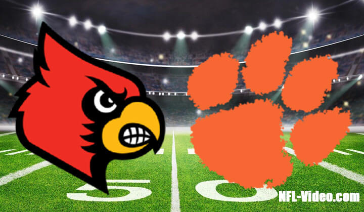 Louisville vs Clemson Football Week 11 2022 Full Game Replay NCAA College Football