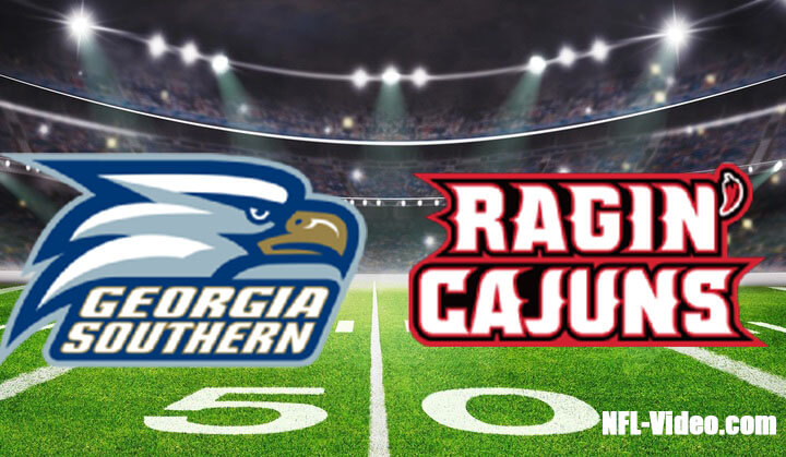 Georgia Southern vs Louisiana Football Week 11 2022 Full Game Replay NCAA College Football