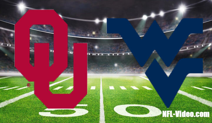 Oklahoma vs West Virginia Football Week 11 2022 Full Game Replay NCAA College Football