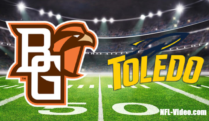 Bowling Green vs Toledo Football Week 12 2022 Full Game Replay NCAA College Football
