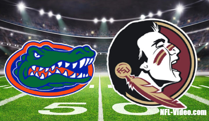 Florida vs #16 Florida State Football Week 13 2022 Full Game Replay NCAA College Football