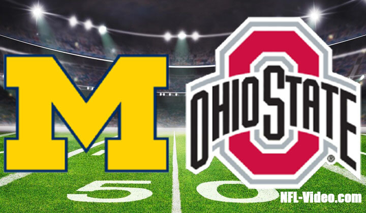 #3 Michigan vs #2 Ohio State Football Week 13 2022 Full Game Replay NCAA College Football