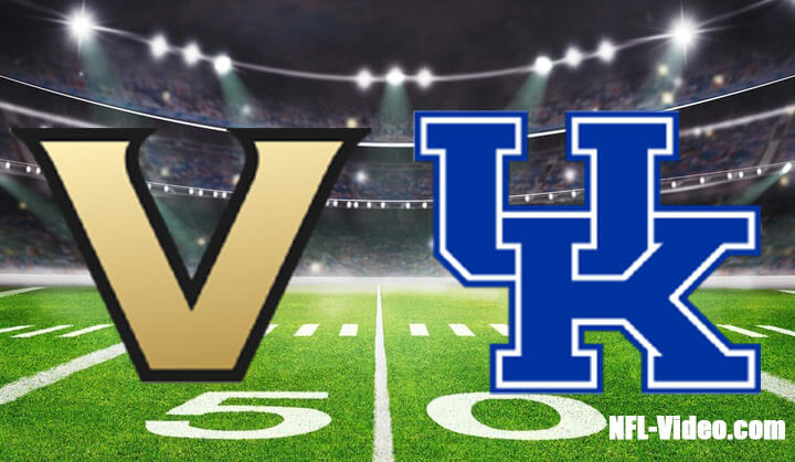 Vanderbilt vs  Kentucky Football Week 11 2022 Full Game Replay NCAA College Football