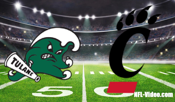 #19 Tulane vs #24 Cincinnati Football Week 13 2022 Full Game Replay NCAA College Football