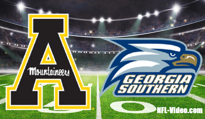 Appalachian State vs Georgia Southern Football Week 13 2022 Full Game Replay NCAA College Football