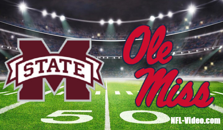 Mississippi State vs #14 Ole Miss Football Week 13 2022 Full Game Replay NCAA College Football