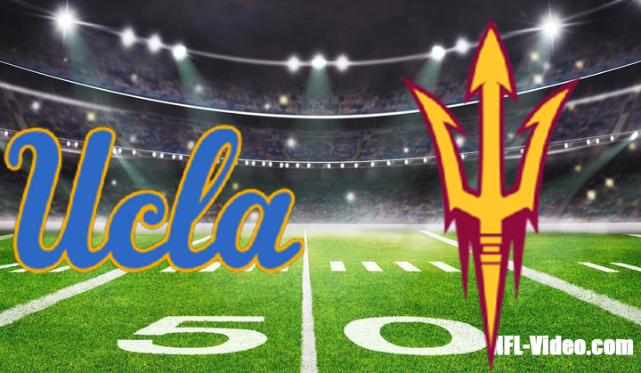 UCLA vs Arizona State Football Week 10 2022 Full Game Replay NCAA College Football
