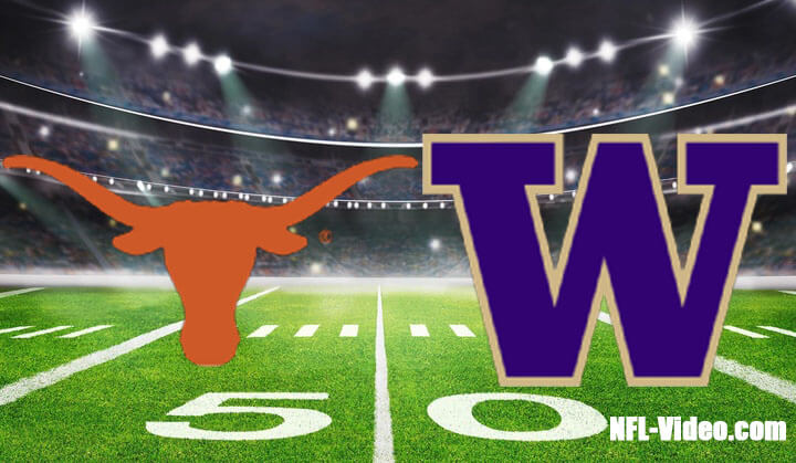 Texas vs Washington 2022 Alamo Bowl Full Game Replay NCAA College Football
