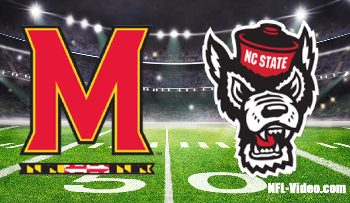 Maryland vs NC State 2022 Duke's Mayo Bowl Full Game Replay NCAA College Football