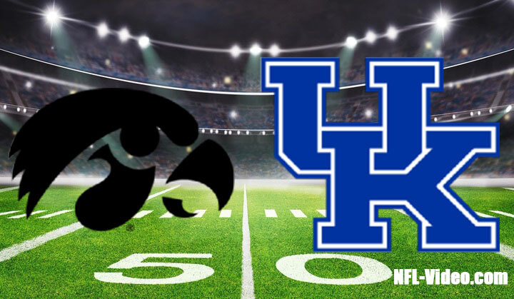 Iowa vs Kentucky 2022 Music City Bowl Full Game Replay NCAA College Football