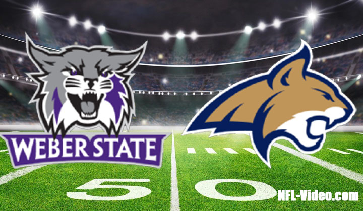 Weber State vs Montana State FCS Championship - Second Round 2022 Full Game Replay College Football
