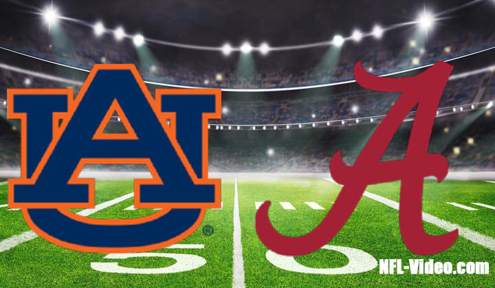 Auburn vs #7 Alabama  Football Week 13 2022 Full Game Replay NCAA College Football