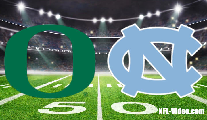 Oregon vs North Carolina 2022 Holiday Bowl Full Game Replay NCAA College Football