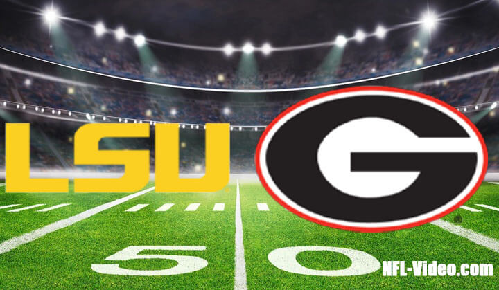 LSU vs Georgia SEC Championship 2022 Full Game Replay NCAA College Football