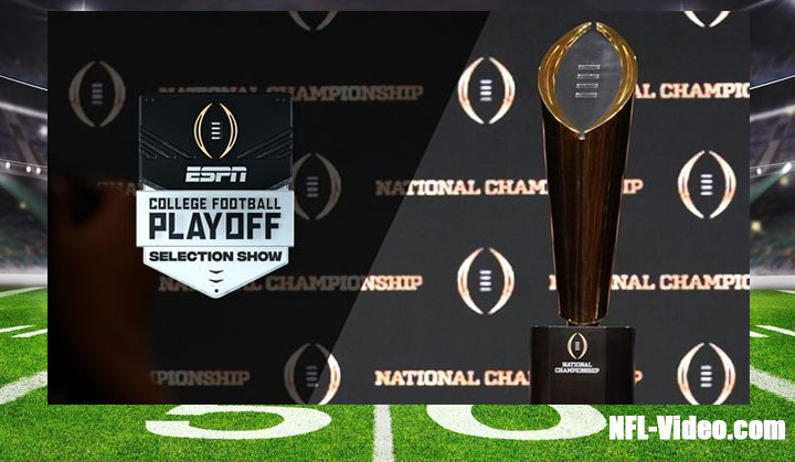 College Football Playoff selection show 2022 Full Show Replay