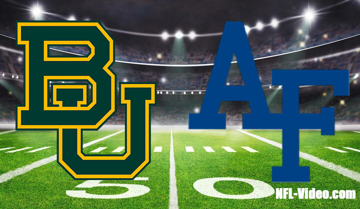 Baylor vs Air Force 2022 Armed Forces Bowl Full Game Replay NCAA College Football