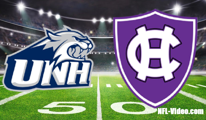 New Hampshire vs Holy Cross FCS Championship - Second Round 2022 Full Game Replay College Football