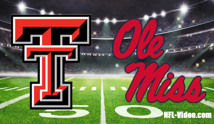 Texas Tech vs Ole Miss 2022 Texas Bowl Full Game Replay NCAA College Football