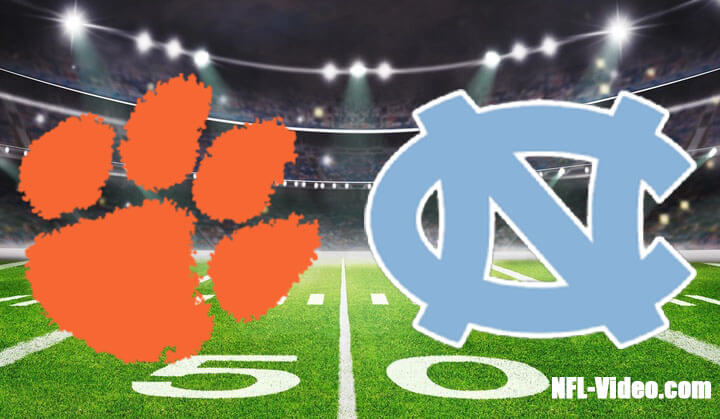 Clemson vs North Carolina ACC Championship 2022 Full Game Replay NCAA College Football
