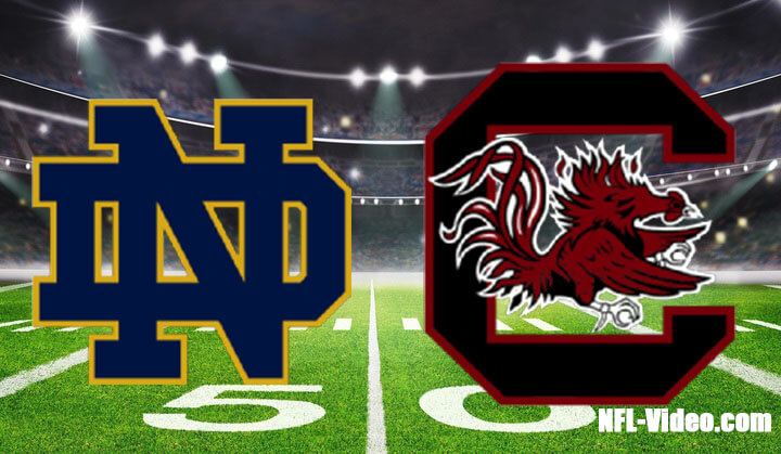 Notre Dame vs South Carolina 2022 Gator Bowl Full Game Replay NCAA College Football