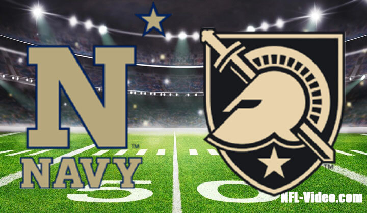 Navy vs Army Football Week 15 2022 Full Game Replay NCAA College Football