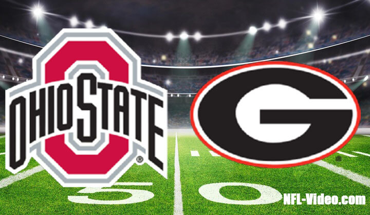 Ohio State vs Georgia 2022 Peach Bowl - CFP Semifinal Full Game Replay NCAA College Football