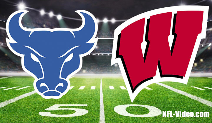 Buffalo vs Wisconsin  Football Week 1 2023 Full Game Replay NCAA College Football